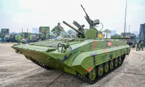 Ba năm phát triển xe chiến đấu bộ binh 'made in Việt Nam' Ba năm phát triển xe chiến đấu bộ binh 'made in Việt Nam'