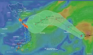 Bão Fengshen và không khí lạnh sẽ gây mưa lớn cho miền Trung Bão Fengshen và không khí lạnh sẽ gây mưa lớn cho miền Trung