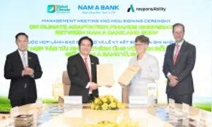 Nam A Bank hợp tác GCPF phát triển khung tài chính thích ứng biến đổi khí hậu